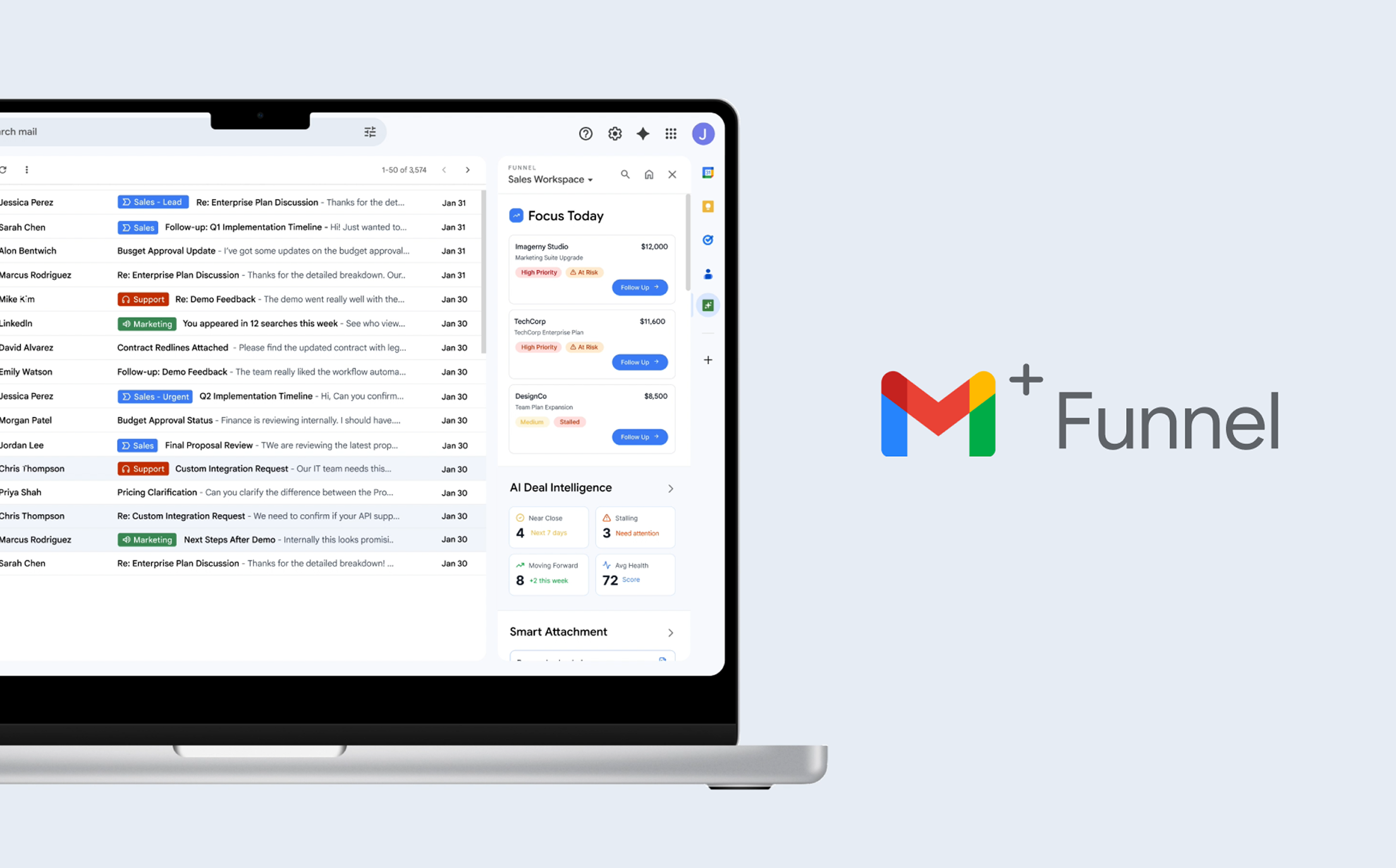Gmail Funnel Extension